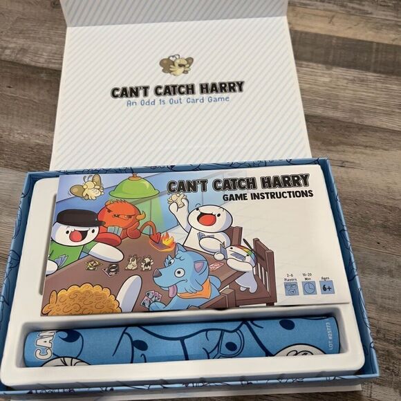 "CAN'T CATCH HARRY" - AN ODD 1s OUT CARD GAME - Picture 3 of 4